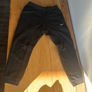 Nike black jogger style sweatpants